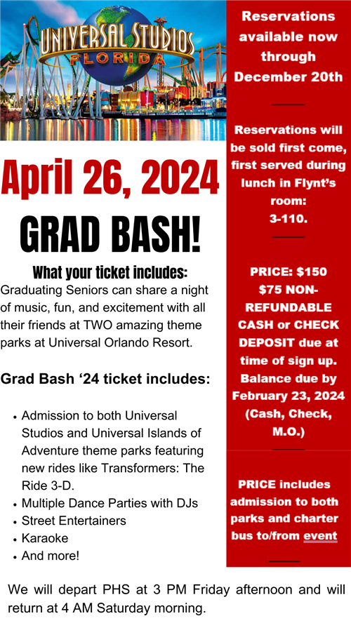 Grad Bash